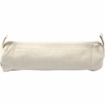 Etui, L: 20 cm, d 6 cm, 300 gr, licht naturel, 1 stuk
