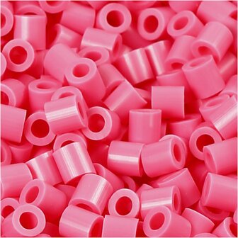 Foto kralen, afm 5x5 mm, gatgrootte 2,5 mm, medium, antiek roze (25), 1100 stuk/ 1 doos