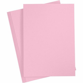 Roze Karton A3 180 Grams | Hobbykarton | Gekleurd Roze Knutselkarton | 20 Vellen