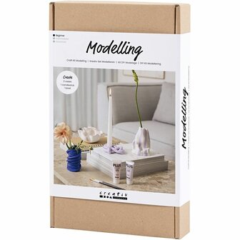 Hobbyset Boetseren, Potten en vazen, 1 doos