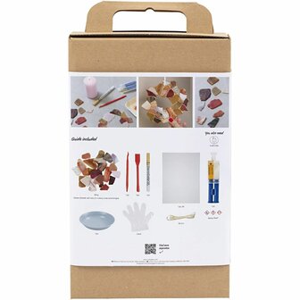 Hobbyset Kintsugi, Hangende decoraties, diverse kleuren, 1 doos