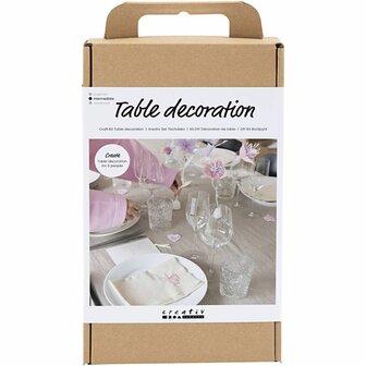 Hobbyset Tafeldecoratie, pastelkleuren, 1 doos