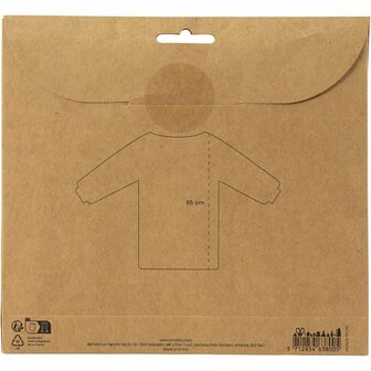 Kunstenaarskiel, L: 65 cm, afm 5-8 jaar, lime groen, 1 stuk