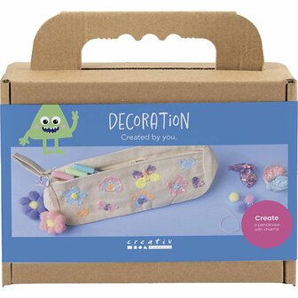 Mini Hobbyset Decoratie, Etui, pastelkleuren, 1 doos
