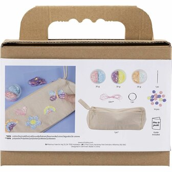 Mini Hobbyset Decoratie, Etui, pastelkleuren, 1 doos