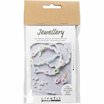Hobbyset oorbellen maken | Elastische armband maken | Sieraden maken hobbypakket | Mini Creative Set Jewellery