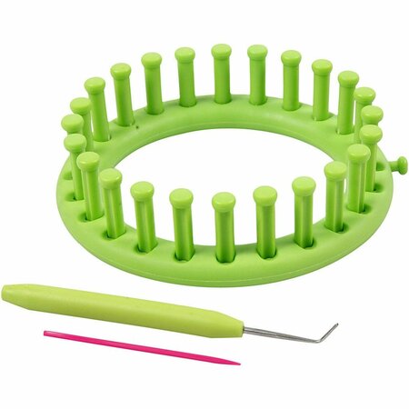 Knitting loom rond &ndash; Breiring &ndash; Breiframe &ndash; Breiring set &ndash; Loom breien &ndash; &Oslash;12 cm