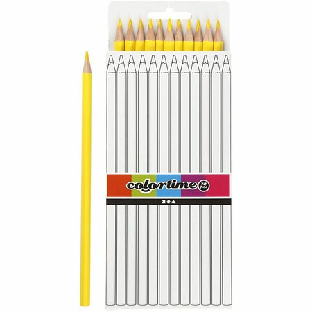 Kleurpotloden - Gele Potloden - DIY Tekenen - 12 Stuks