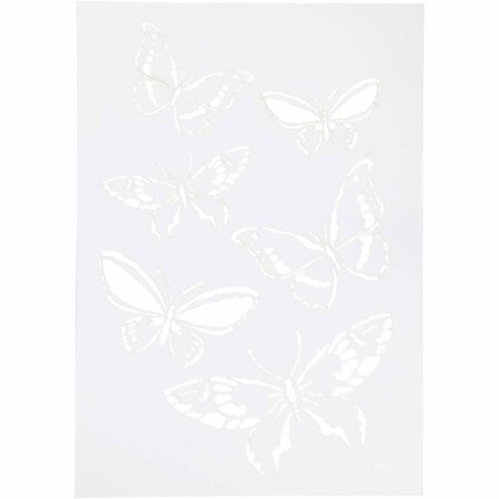 Flexibel Sjabloon - Vlinders Motief DIY - A4