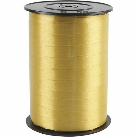 Gouden Cadeaulint &ndash; Glanzend Lint 250m x 10mm &ndash; Versieren