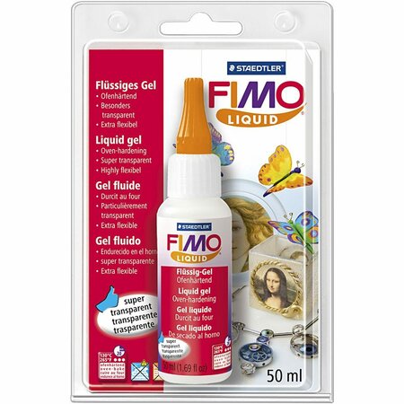 FIMO Deco Gel Transparant &ndash; Glazuur voor Klei &ndash; 50 ml