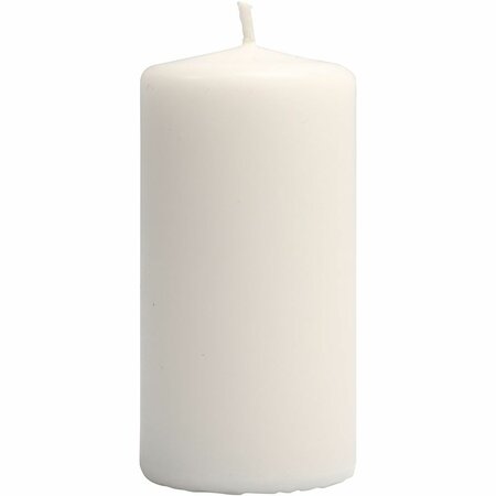 Zwarte Paraffine Kaarsen &ndash; Decoratieve Kaarsen &ndash; &Oslash; 50 Mm &ndash; 6 Stuks