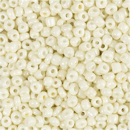Rocailles (Seed Beads) | Parelmoer | Glaskralen | Sieraden maken | 8/0 | &Oslash; 3 mm | Gat 0,6-1,0 mm | 25 gr | 1 doos
