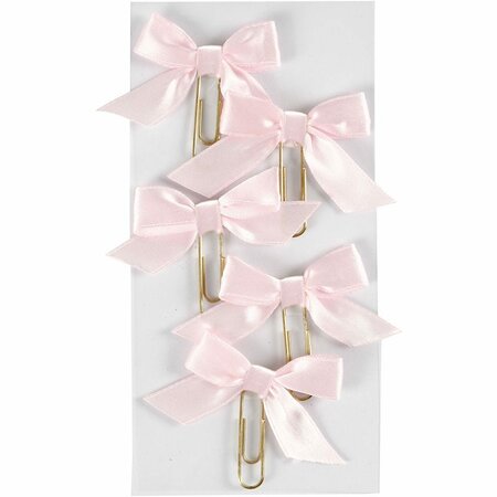 Lichtrode paperclips &ndash; Grote DIY clips 40x70 mm