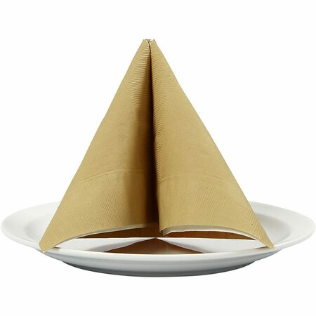 Gouden Servetten - 40x40cm - Set van 20 Stuks