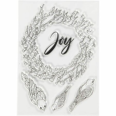 Silicone stempels joy &ndash; Clear stamps 10,5x15 cm