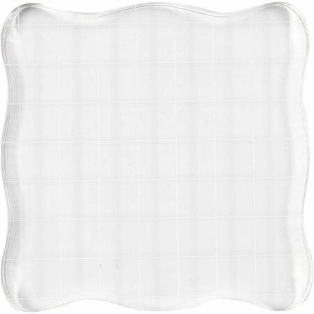 Stempelblok &ndash; Acryl Stempelblok &ndash; 10x10 Cm