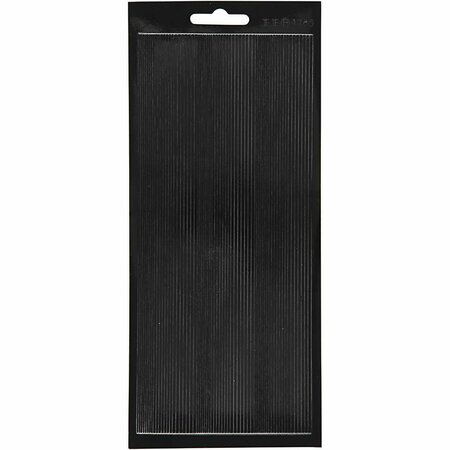 Stickers - Zwart Randen - DIY Kaarten Maken - 10x23cm - 1x