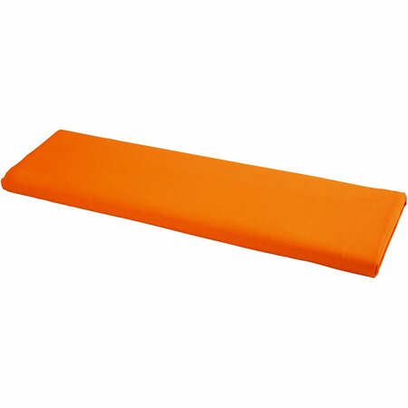 Oranje katoen stof op rol &ndash; Katoen stof &ndash; Katoenen stof &ndash; Kledingstof &ndash; Naaistof &ndash; Hobby stof &ndash; DIY stof &ndash; 145 cm &ndash; 140 g/m&sup2; &ndash; 10 m