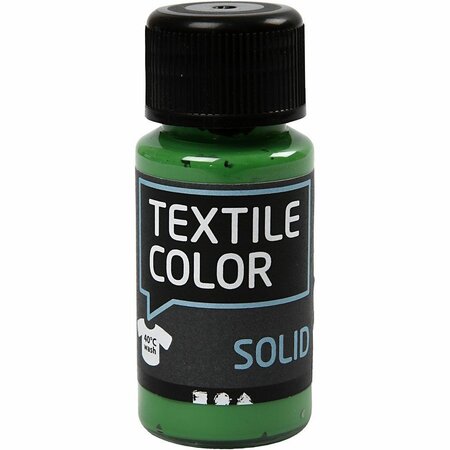 Textielverf Groen - Briljant Groen - Dekkende DIY Stoffenverf - 50 ml