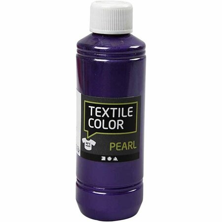 Textielverf Violet - Dekkende Parelmoer - DIY Textielverf - 250 ml