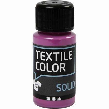 Textielverf Fuchsia - DIY Dekkende Textielverf - 50 ml