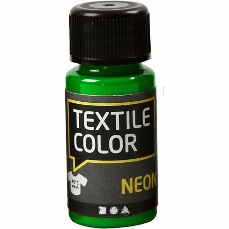 Textielverf Neon Groen - DIY Stoffen - 50ml