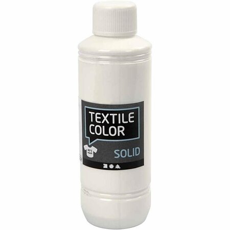 Textielverf Wit - Witte Textielverf - Dekkend - 250ml