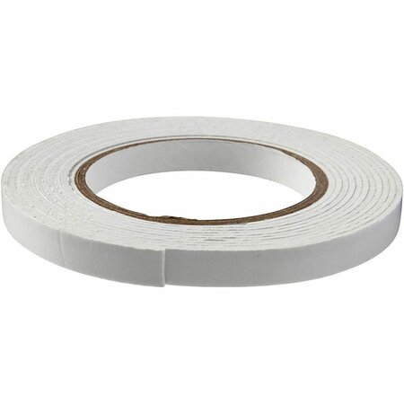 3D Foam Tape Op Rol - Dubbelzijdig Klevend Foam Tape - 3D Effect Tape - Foam Tape Voor Knutselen - Kaarten Maken Tape - Scrapbooking Foam Tape - B: 12 mm - Dikte 2 mm - 5 Meter