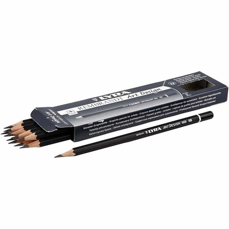 Art Design tekenpotloden, d: 6,9 mm, vulling: 1,8 mm, Hardheid 6B, 12stuks kopen?