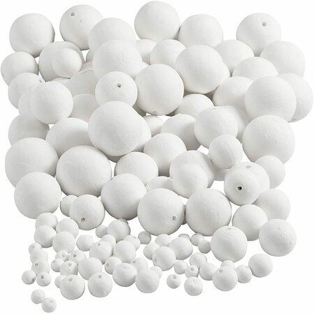 Katoenballen wit &ndash; Mix 12&ndash;50 mm &ndash; 240 stuks