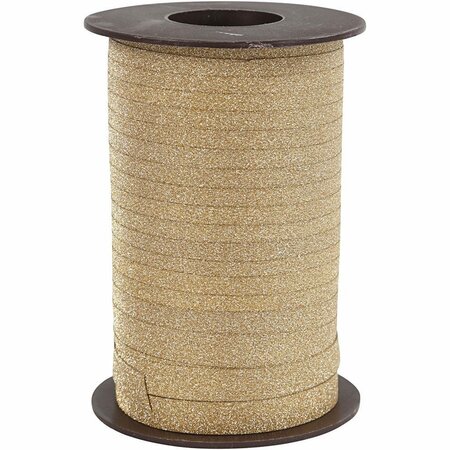 Cadeaulint &ndash; Goud Glitter Lint &ndash; 100m