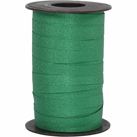 Cadeaulint &ndash; Groen Glitter Lint &ndash; 10 Mm &ndash; 100m