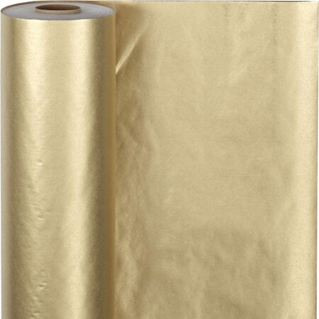 Cadeaupapier Goud &ndash; Luxe Inpakpapier &ndash; Rol Van 100 M