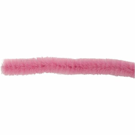 Chenille Draad - Pluche Draad - Pijpenragers - Roze - 6mm