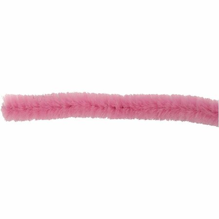 Chenille Draad - Pluche Draad - Pijpenragers - Roze - 9mm