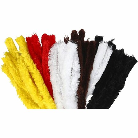 Chenille Draad - Pluche Draad - Pijpenragers - Mix Kleuren - 30mm