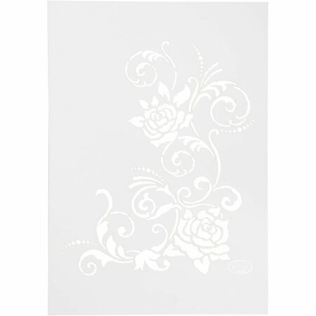 Flexibel Bloemensjabloon - A4 Formaat - DIY Knutselpatroon