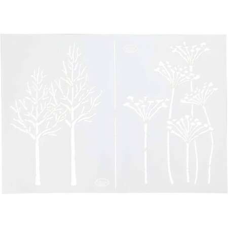 Sjabloon Najaar - Herbruikbaar DIY Verfsjabloon - A4