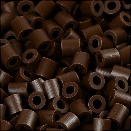 Strijkkralen donkerbruin &ndash; Nabbi foto kralen 1100 stuks