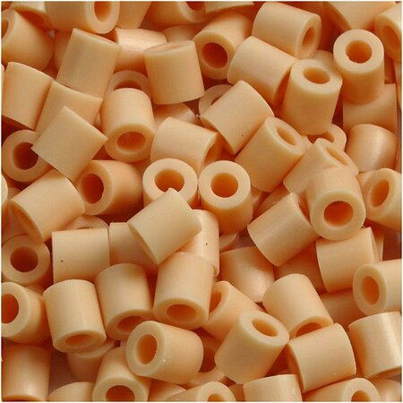 Strijkkralen lichthuidskleur &ndash; Nabbi foto kralen 6000 stuks