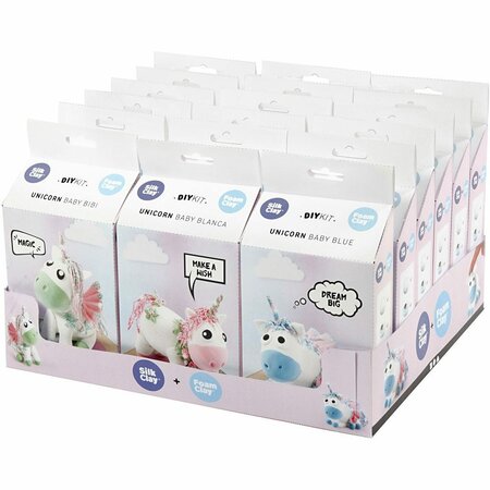 Klei Set Kinderen | Foam Clay Set | Boetseerklei Set | Zelfhardende Kinderklei | Blauw Groen Roze