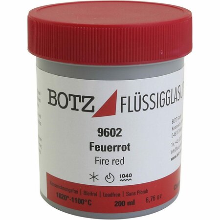 Glazuur voor klei rood | Kleiglazuur | Keramiek Glazuur Loodvrij | 200ml | 1 stuk