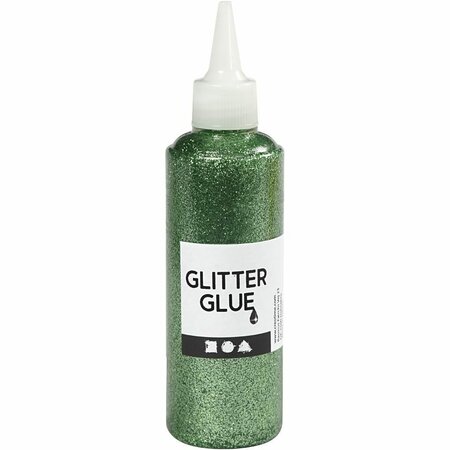 Glitterlijm groen &ndash; Groene glitter lijm 118 ml