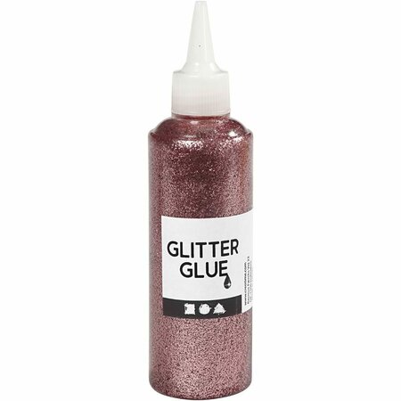Glitterlijm roze &ndash; Roze glitter lijm 118 ml