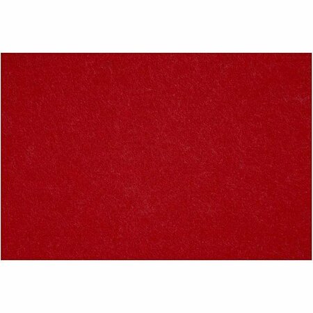 Antiek rood hobbyvilt vel &ndash; Hobbyvilt &ndash; Vilt &ndash; Knutselvilt &ndash; Vilt stof &ndash; 42x60 cm &ndash; 1mm
