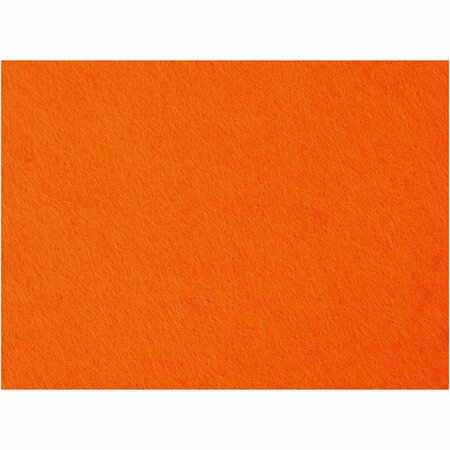 Oranje hobbyvilt vel &ndash; Hobbyvilt &ndash; Vilt &ndash; Knutselvilt &ndash; Vilt stof &ndash; 42x60 cm &ndash; 3mm