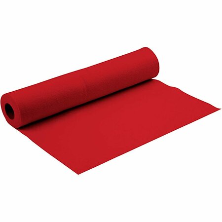 Rood hobbyvilt op rol 90cm &ndash; Hobbyvilt &ndash; Vilt &ndash; Knutselvilt &ndash; Vilt stof &ndash; Vilt op rol &ndash; 90cm x 5m
