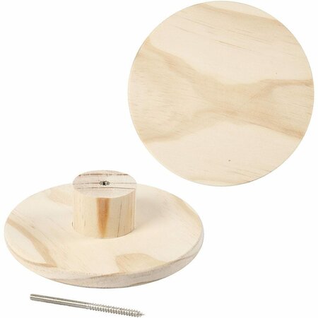 Kapstok Haak &ndash; Rond &ndash; 4,5 Cm Diameter &ndash; 15 Cm Breed &ndash; DIY