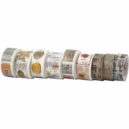 Masking Tape &ndash; 15+25 Mm &ndash; 3+5m &ndash; 9 Rollen